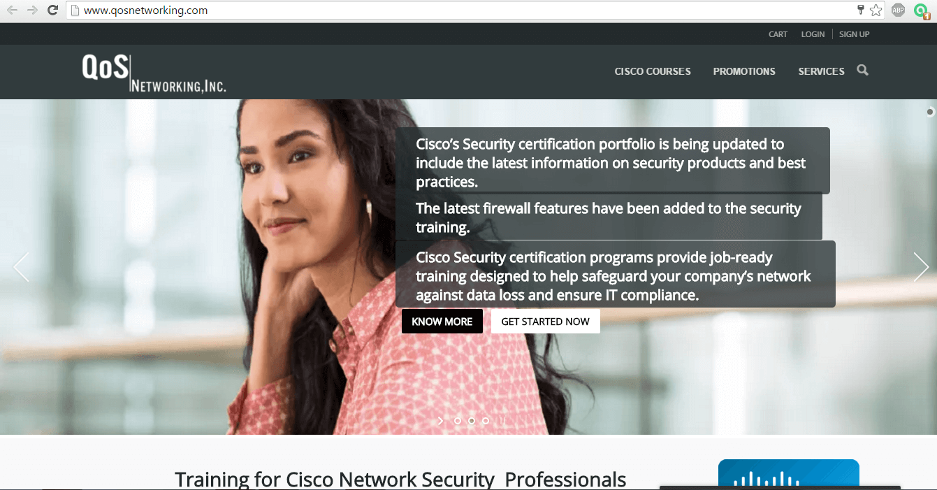 Qos Networking project screenshot